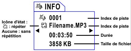 AIPTEK POCKET DV 3500 - Afficher les informations Mp3 - 2