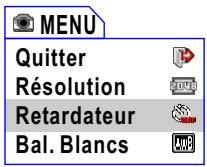 AIPTEK POCKET DV 3500 - Utilisation du retardateur - 1