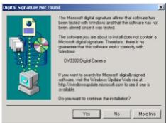 AIPTEK POCKET DV 3500 - Remarque pour les utilisateurs de Windows 2000 : - 1