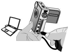 AIPTEK POCKET DV 3500 - Copier des fichiers MP3 sur la caméra - 1