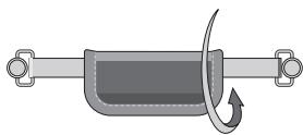 AIPTEK HDDV 8000 - Bereiten Sie den Riemen für die Verwendung vor. - 1