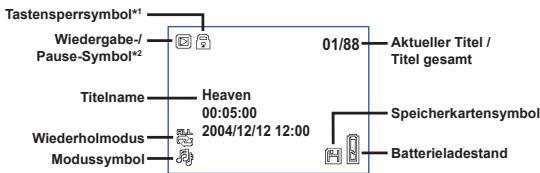 AIPTEK HDDV 8000 - Lesen der LCD-Anzeigen (Fortsetzung) - 3