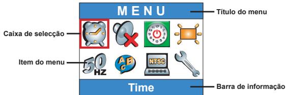 AIPTEK HDDV 8000 - O menu ilustrado - 1