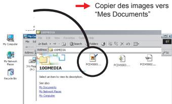 AIPTEK POCKET DV 8900 - Glisser le fichier cible vers mes documents ou vers le dossier de destination. - 2