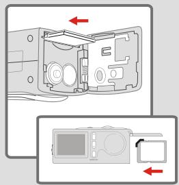 AIPTEK SLIMCAM 3200 - Insérer la carte - 1