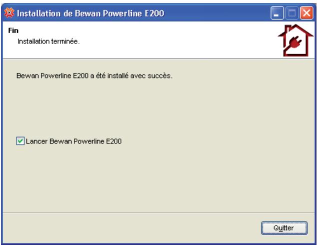 BEWAN E200 MAXX - Installation logicielle - 3