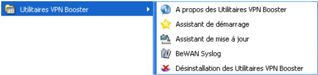 BEWAN VPN BOOSTER 32 - Procédez comme suit : - 1