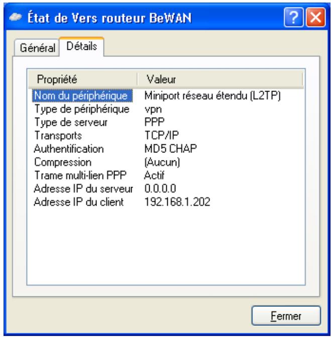 BEWAN VPN BOOSTER 32 - Sous Windows 2000 ou XP - 7