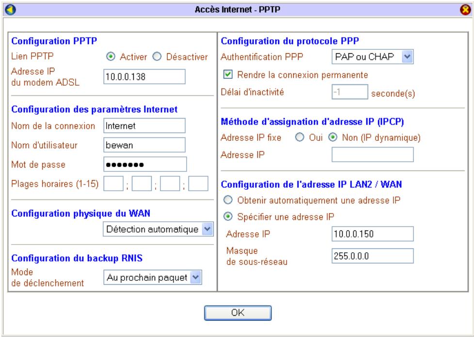 BEWAN VPN BOOSTER 32 - Connexion Internet via le protocole PPTP - 1