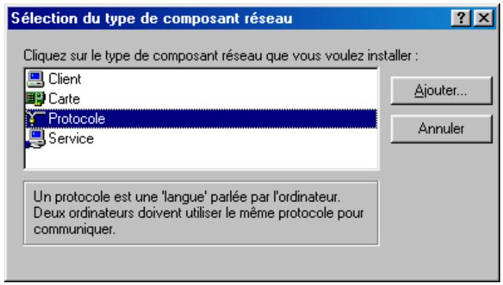 BEWAN VPN BOOSTER 32G - Installation du protocole tcp/ip - 1