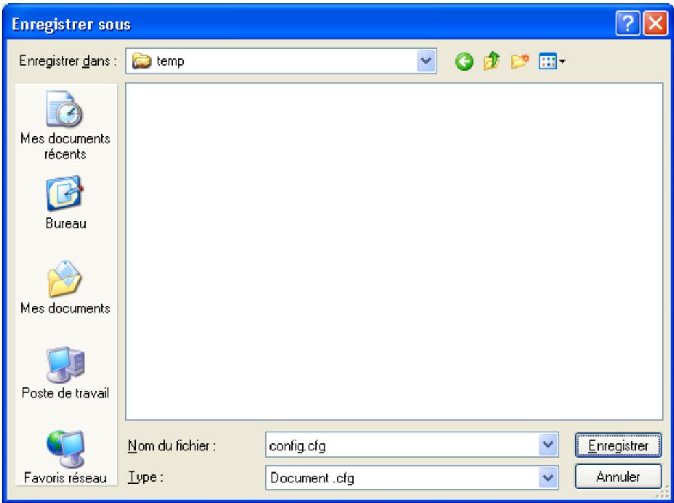 BEWAN VPN BOOSTER 32G - Sauvegarde d'une configuration - 2