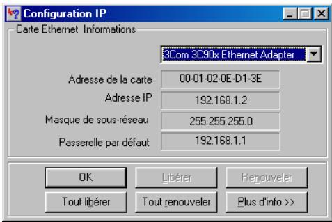 BEWAN VPN BOOSTER 32G - Vérification de la configuration - 1