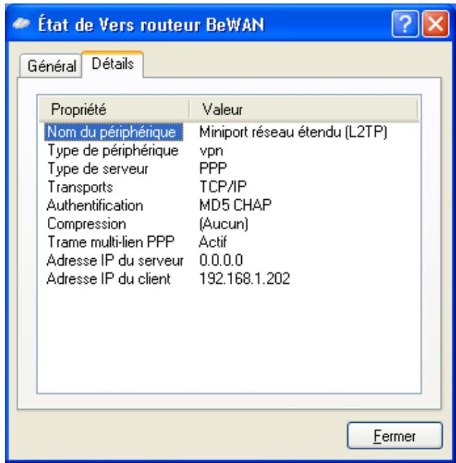 BEWAN VPN BOOSTER 32G - Sous windows 2000 ou XP - 7