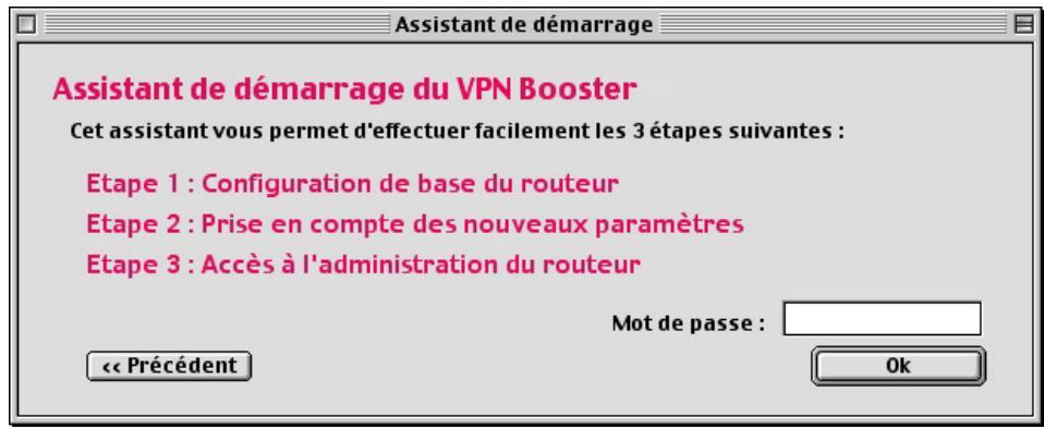BEWAN VPN BOOSTER 32G - Configuration pour mac OS 9 - 2