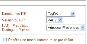 BEWAN VPN BOOSTER 32G - Paramètres tcp/ip de l'interconnexion de réseaux - 3