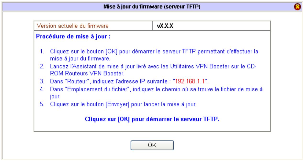 BEWAN VPN BOOSTER 32G - Activation du serveur TFTP - 1