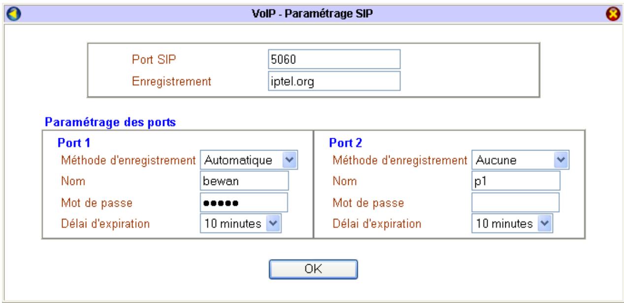 BEWAN VPN BOOSTER 32G - Paramétrage du routeur situé dans l'agence principale : - 1