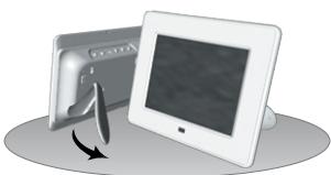 VIEWSONIC DF87G - Positioning the Photo Frame - 1