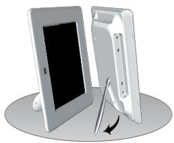 VIEWSONIC DF87G - Positioning the Photo Frame - 2