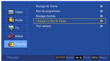 VIEWSONIC N2635W - Changer le mot de passe: - 1