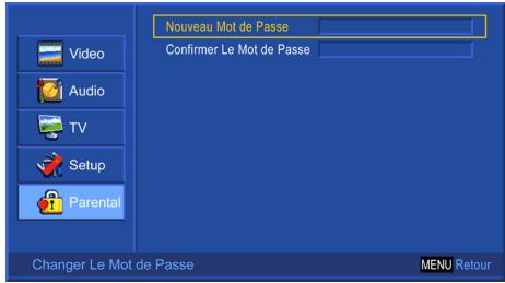 VIEWSONIC N2635W - Changer le mot de passe: - 2
