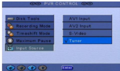 SIGMATEK PVR-800 - Parametrage de la SOURCE par default - 1