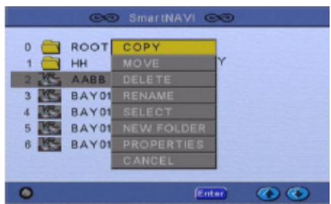 SIGMATEK PVR-800 - Renommer, deplacer/copier, supprimer un fichier - 1