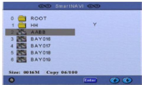 SIGMATEK PVR-800 - Renommer, deplacer/copier, supprimer un fichier - 3
