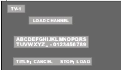 SIGMATEK PVR-800 - Choisir les chaînes TV - 1