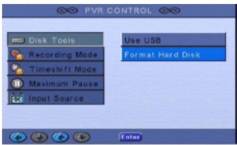 SIGMATEK PVR-800 - Formater le DISQUE DUR - 1
