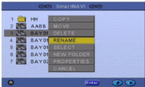 SIGMATEK PVR-800 - Procedure pour renommer un fichier - 1