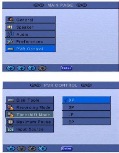 SIGMATEK PVR-800 - Fonction TIME shifting - 1