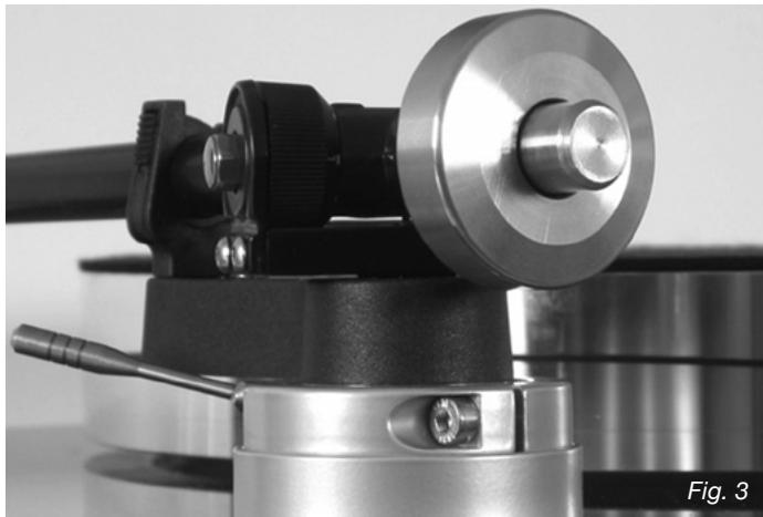 THORENS TD 2030 - Adjusting tonearm height - 1
