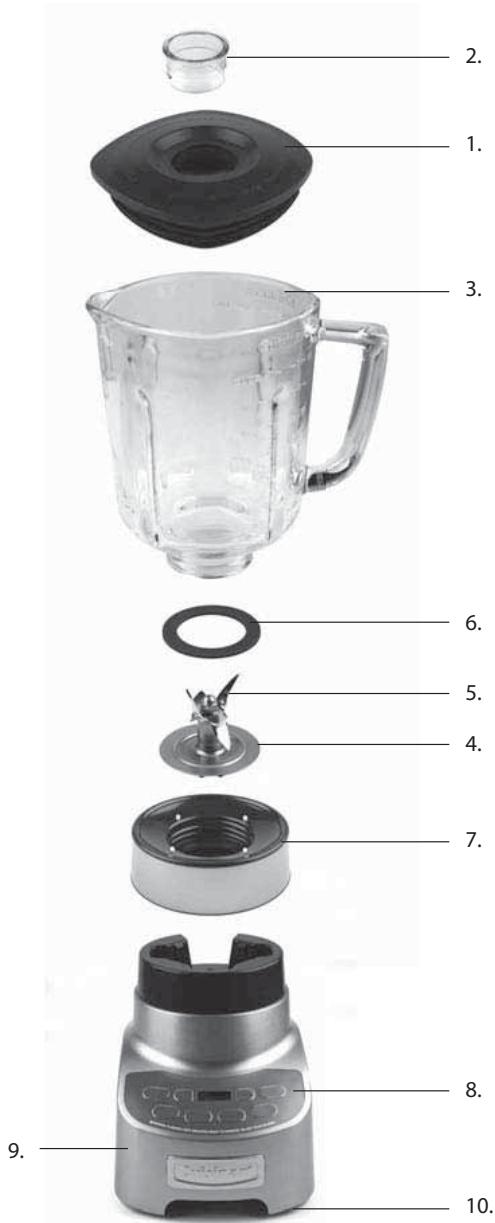 CUISINART BLENDER - CHARACTERÍSTICAS DEL PRODUCTO - 1