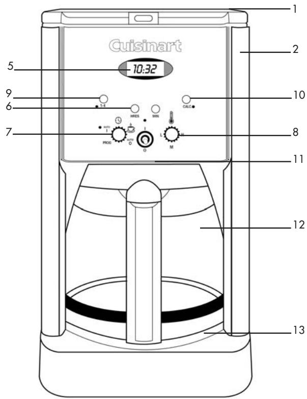 CUISINART DCC1200WE - CARATTERISTICHE - 1