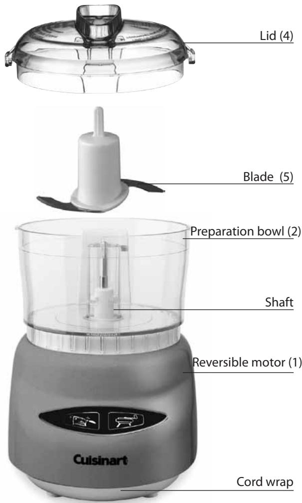 CUISINART DLC2E - ASSEMBLY - 1