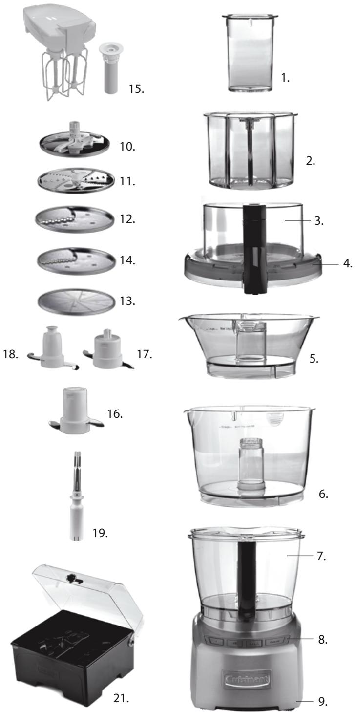 CUISINART FOOD PROCESSOR - INTRODUCTION - 2