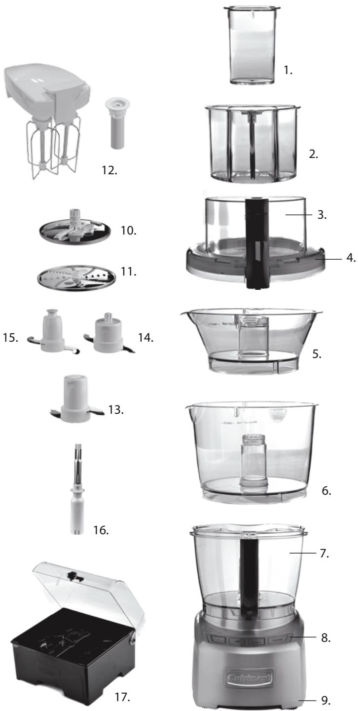 CUISINART FP14DCE - INTRODUCTION - 2