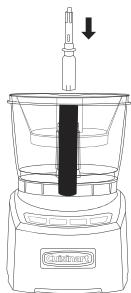 CUISINART FP14DCE - Installer &amp; retirer les disques - 1