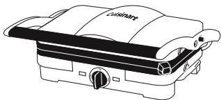 CUISINART GR3E - Cerrado:Funciognill/sandwich - 1