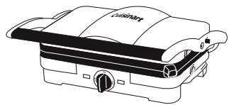 CUISINART GR3E - Chiuso: funzione grill/panini - 1