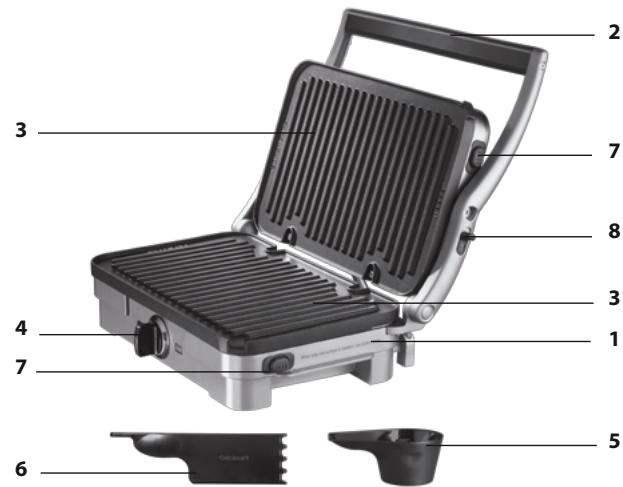 CUISINART GR3E - CONTENO - 1