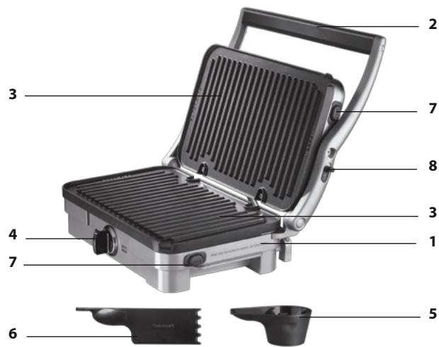 CUISINART GR3E - CHARACTERISTICAS DEL PRODUCTO - 1