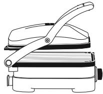 CUISINART GR3E - Geschlossen: Funktion Grill/Panini - 2