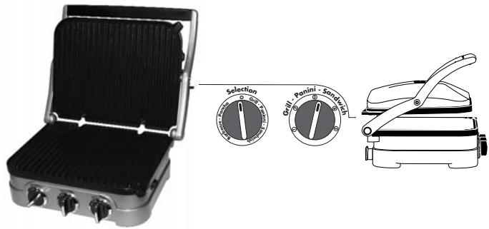 CUISINART GR4E - OPZIONEPANINI - 1
