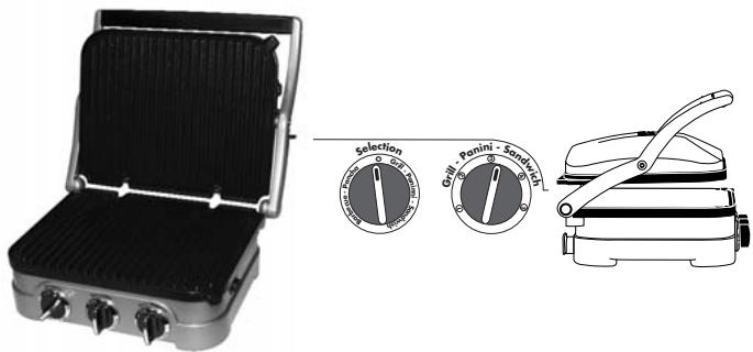 CUISINART GR4E - FUNKTION PANINI - 1