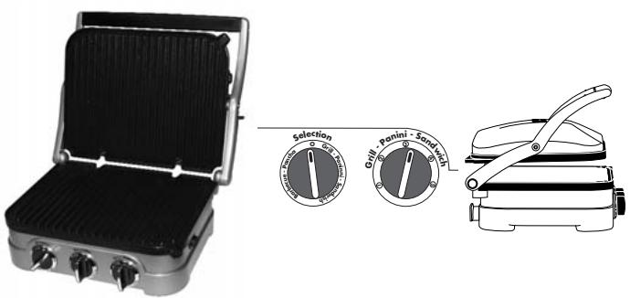 CUISINART GR4E - OPZIONE GRILL - 1