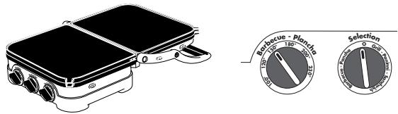 CUISINART GR4E - FUNKTION PLANCHA - 1