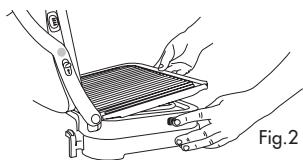 CUISINART GR4E - INSERTING THE COOKING PLATES - 4