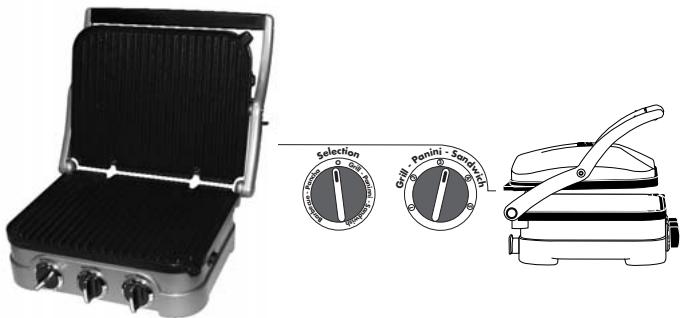 CUISINART GR4E - FUNCION BOCADILLOS - 1